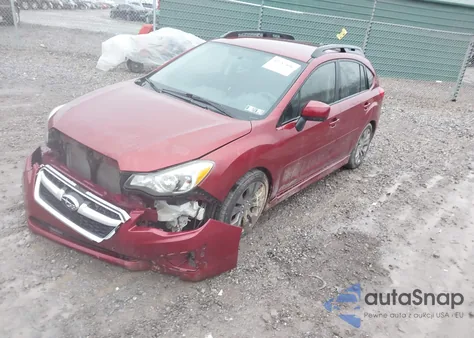 2013 Subaru Impreza 2.0I Sport Premium from USA, damaged, VIN JF1GPAL69D2865243